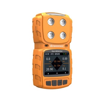 Portable diffusion type gas detector