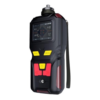 Portable hydrazine gas detector